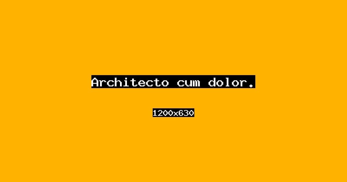 Architecto cum dolor.