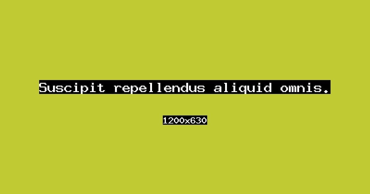 Suscipit repellendus aliquid omnis.