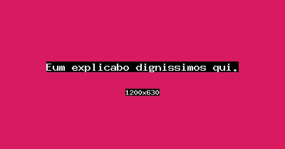 Eum explicabo dignissimos qui.