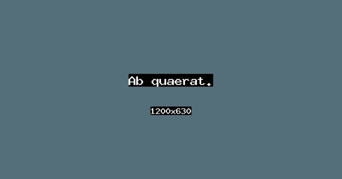Ab quaerat.