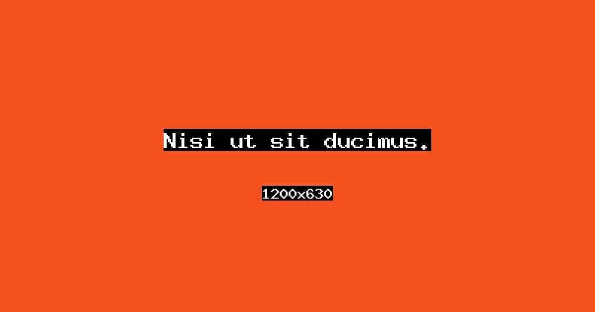 Nisi ut sit ducimus.