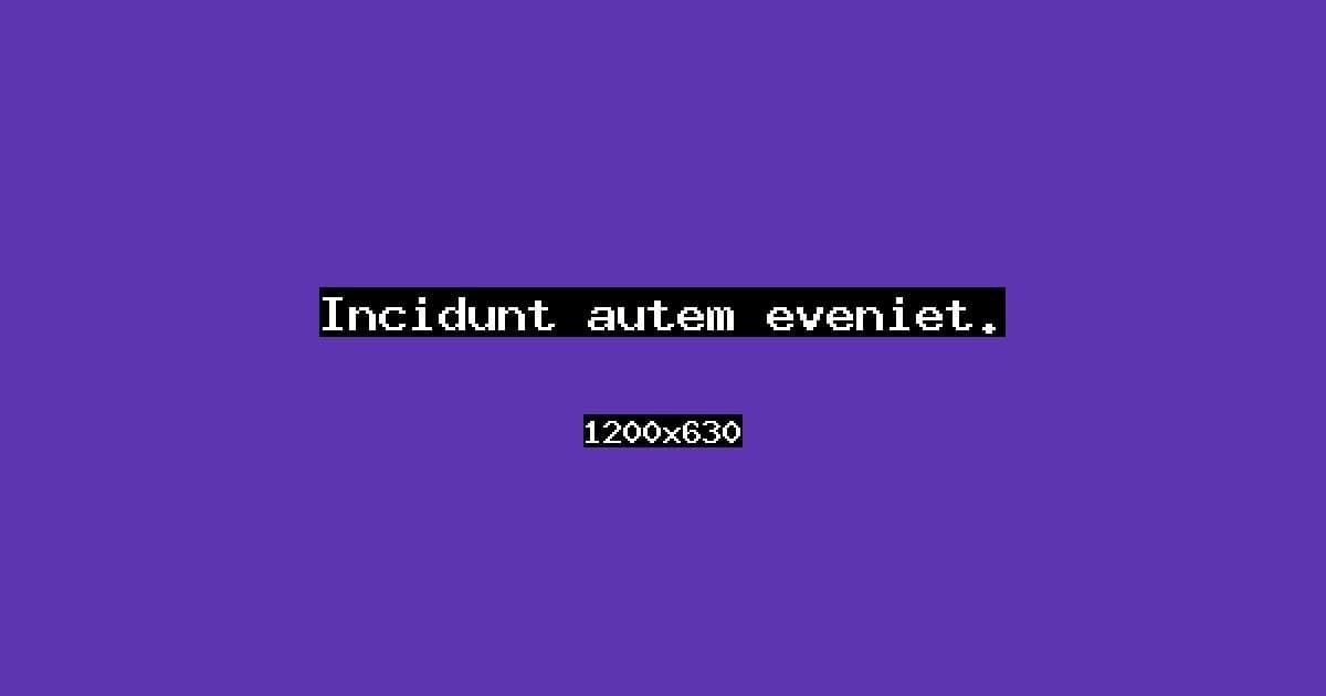 Incidunt autem eveniet.
