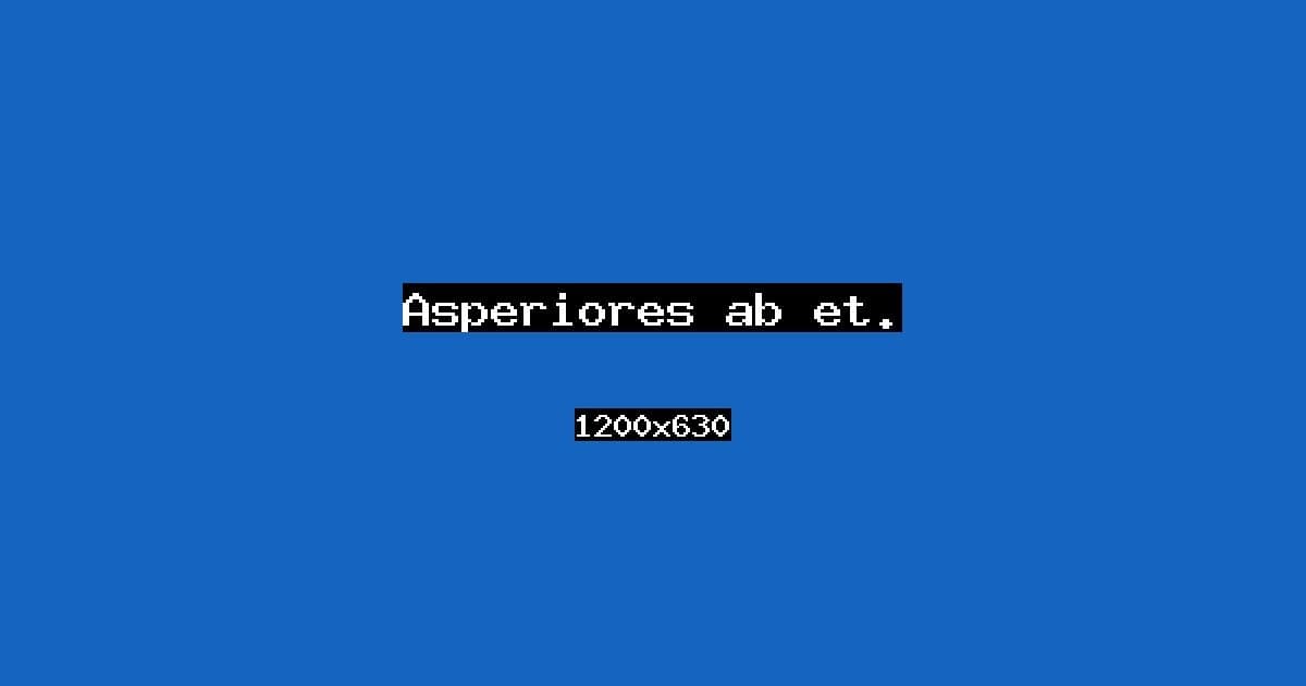 Asperiores ab et.