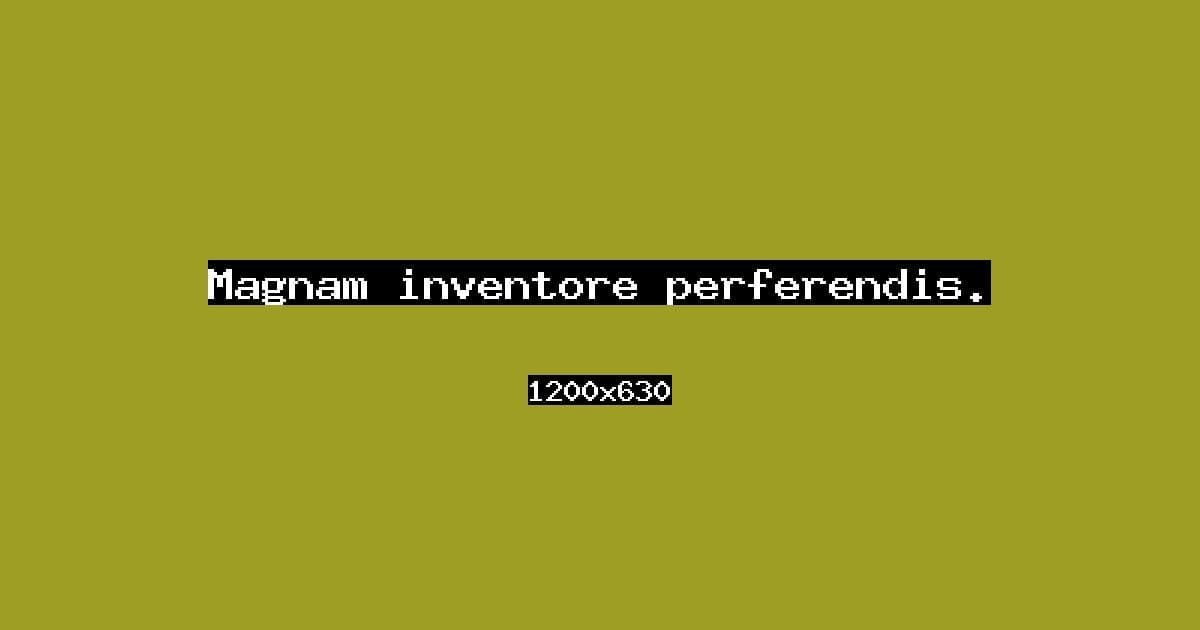 Magnam inventore perferendis.