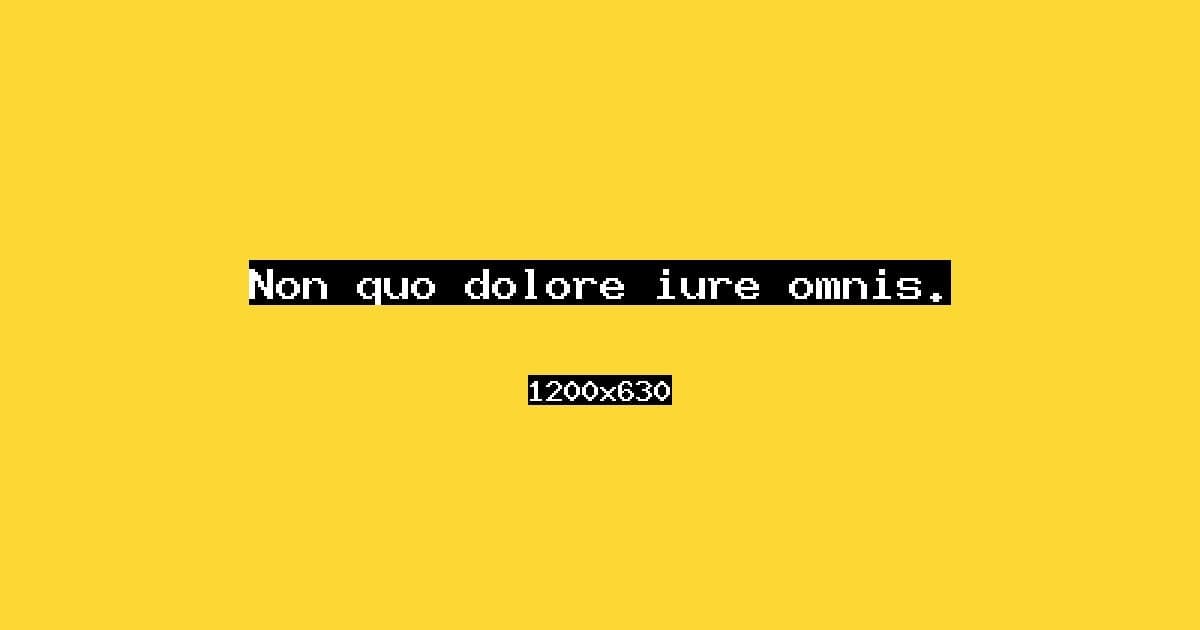 Non quo dolore iure omnis.