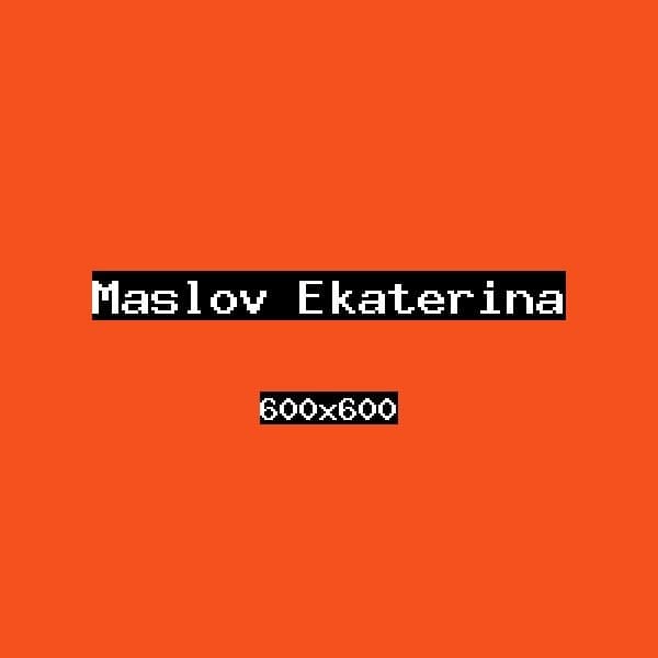 Маслов Екатерина