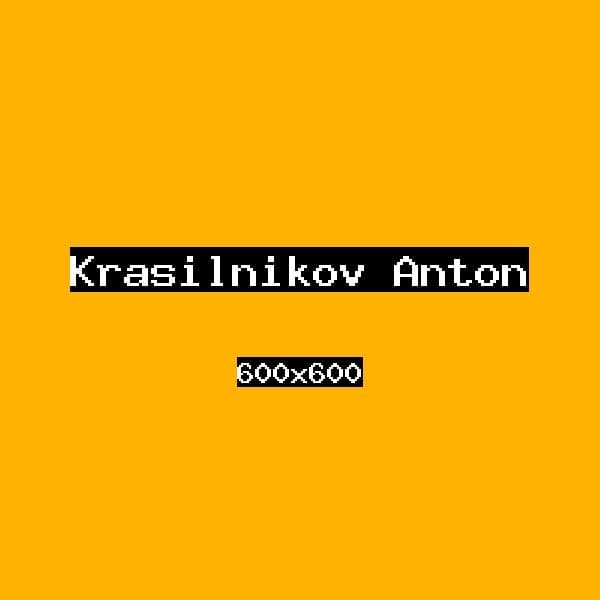 Красильников Антон