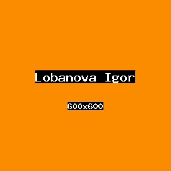 Лобанова Игорь