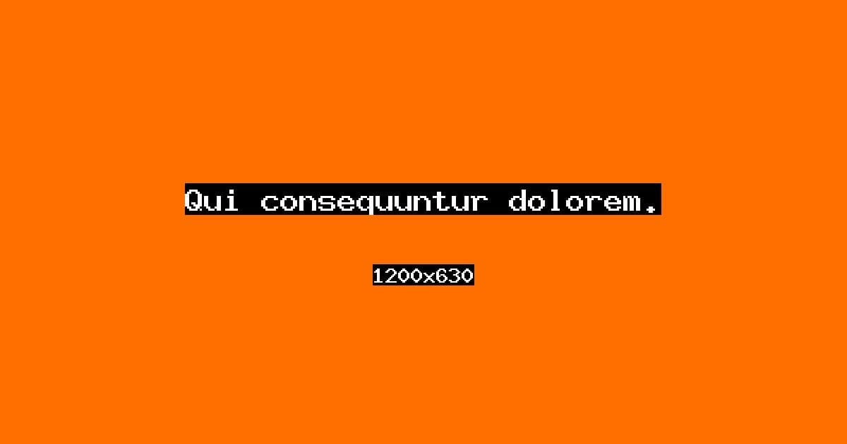 Qui consequuntur dolorem.