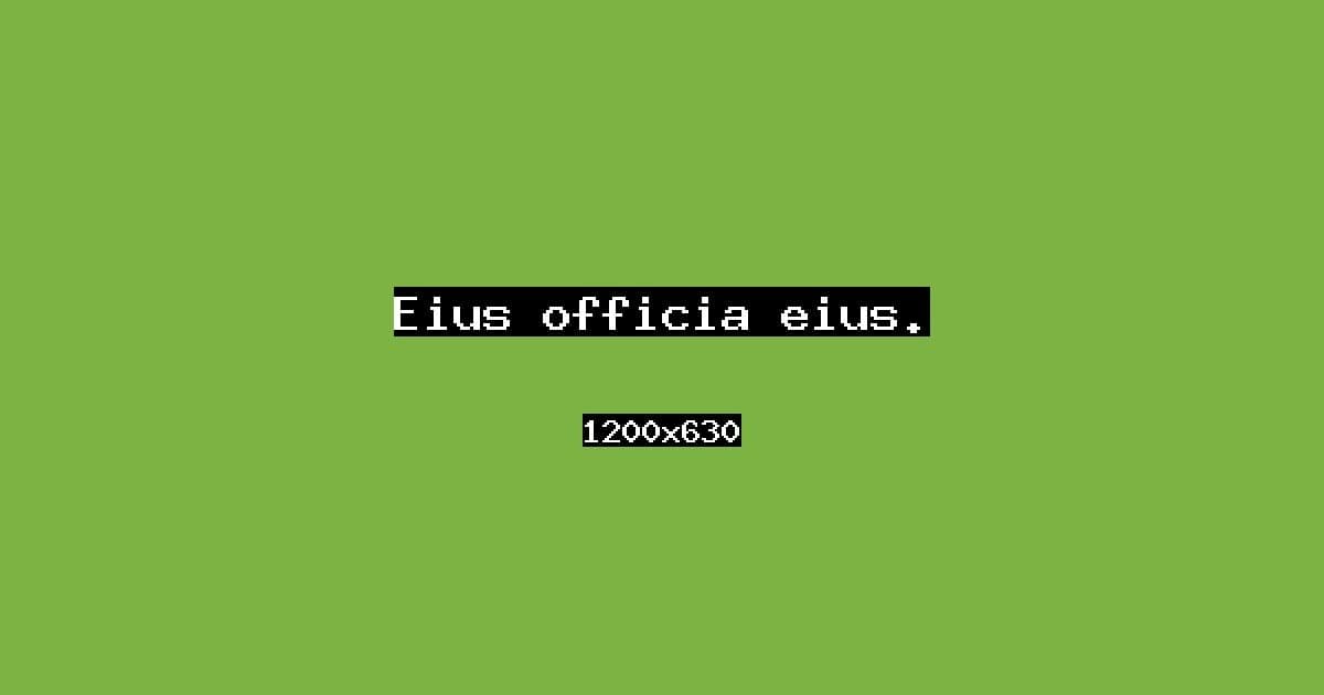 Eius officia eius.
