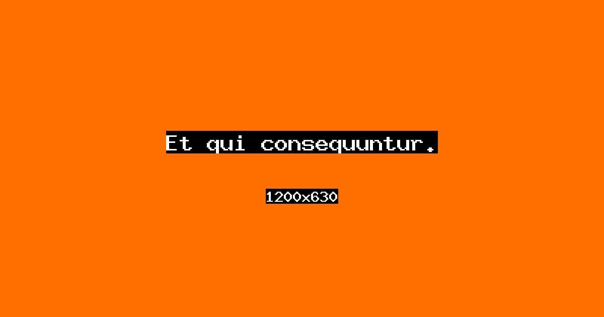 Et qui consequuntur.